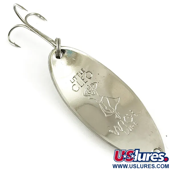 Seneca Little Cleo (Hula Girl), nikiel/pomarańczowy, 14 g błystka wahadłowa #6173