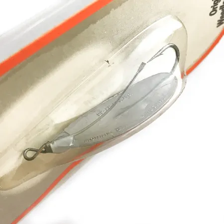 Błystka antyzaczepowa Johnson Silver Minnow, zielony/pomarańczowy/nikiel, 5 g błystka wahadłowa #6193