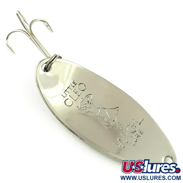 Seneca Little Cleo (Hula Girl), nikiel/zielony, 14 g błystka wahadłowa #6205