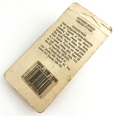 Luhr Jensen Krocodile Stubby UV (świeci w ultrafiolecie), nikiel młotkowany/czerwony UV - świeci w ultrafiolecie, 18 g błystka wahadłowa #6222