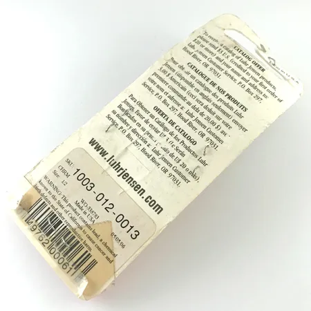 Luhr Jensen Krocodile DIE #4, nikiel, 14 g błystka wahadłowa #6230