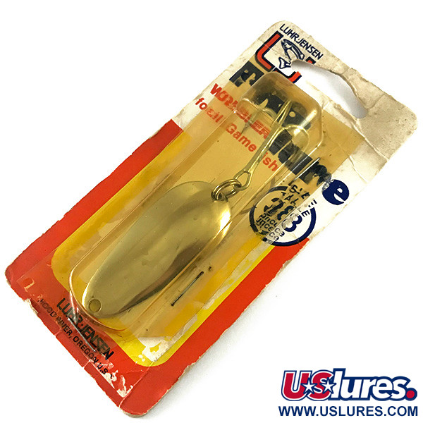  Luhr Jensen Pro Wobbler Lure, złoto, 11 g błystka wahadłowa #6232