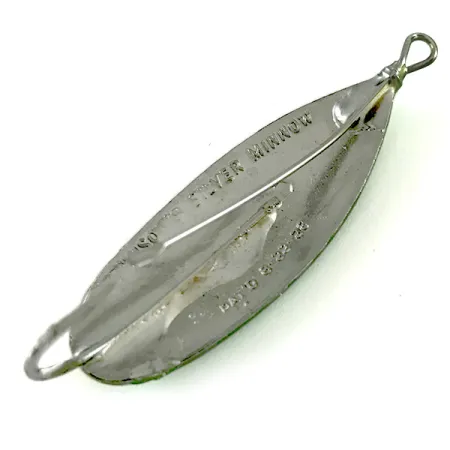 Błystka antyzaczepowa Johnson Silver Minnow, pomarańczowy/zielony/nikiel, 6 g błystka wahadłowa #6238