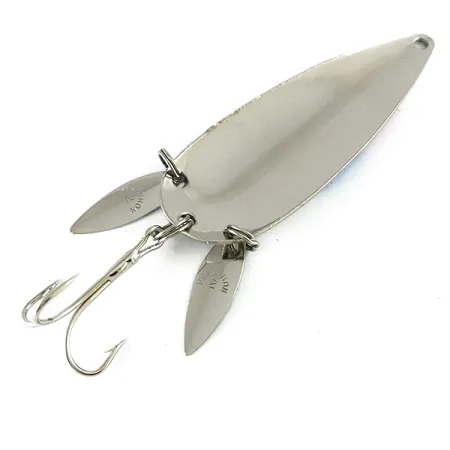 Marathon ze skrzydełkami, nikiel/czerwony/niebieski, 17 g błystka wahadłowa #6249