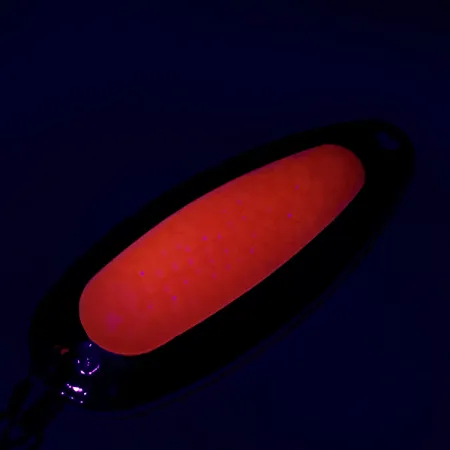 Blue Fox Pixee UV (świeci w ultrafiolecie), nikiel/pomarańczowy, 14 g błystka wahadłowa #16114