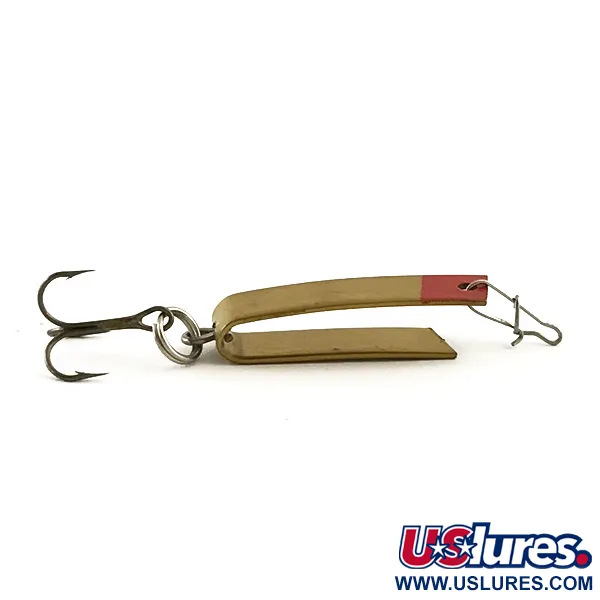 South Bend Super-Duper 501, czerwony/złoty, 2,3 g błystka wahadłowa #6278