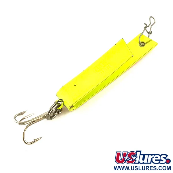 South Bend Super-Duper 503 UV (świeci w ultrafiolecie), żółty/czerwony, 4,3 g błystka wahadłowa #6282