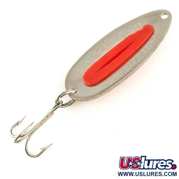  Blue Fox Pixee UV (świeci w ultrafiolecie), nikiel/pomarańczowy, 7 g błystka wahadłowa #6284