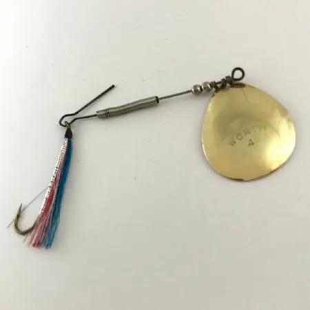 Worth 4, mosiądz, 3,5 g błystka obrotowa #6285