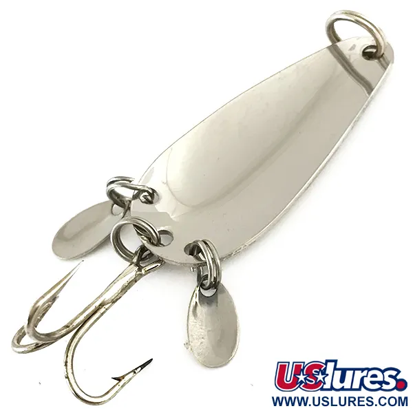  Luhr Jensen ze skrzydełkami, nikiel, 11 g błystka wahadłowa #6288