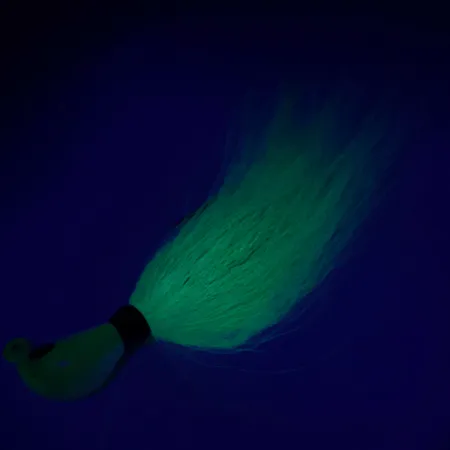 Northland Sting'r Bucktail Jig UV (świeci w ultrafiolecie) ogon, żółty/czerwony, 14 g #6289