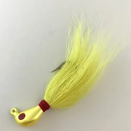 Northland Sting'r Bucktail Jig UV (świeci w ultrafiolecie) ogon, żółty/czerwony, 14 g #6289
