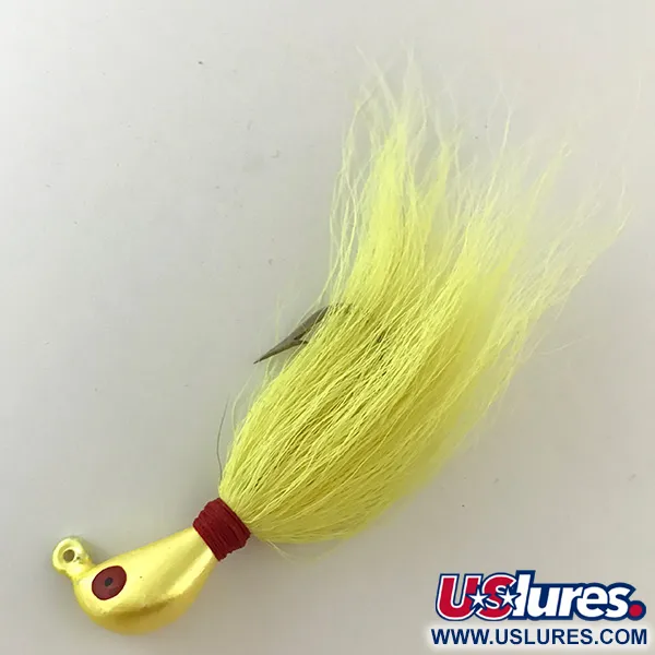 Northland Sting'r Bucktail Jig UV (świeci w ultrafiolecie) ogon, żółty/czerwony, 14 g #6289