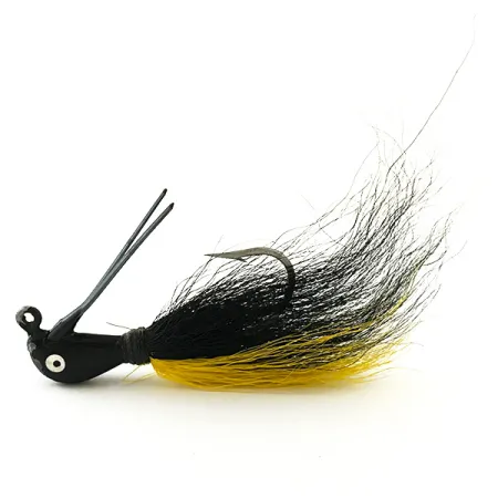 Northland Sting'r Bucktail Jig, czarno żółty, 12 g #6290