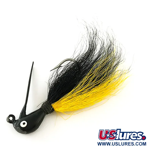 Northland Sting'r Bucktail Jig, czarno żółty, 12 g #6290