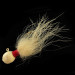 Unknown Bucktail Jig, biały/czerwony, 14 g  #6325