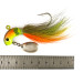 Unknown Bucktail Jig ze skrzydełkiem, żółty/zielony/UV - świeci w ultrafiolecie, 26 g  #6326