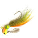 Unknown Bucktail Jig ze skrzydełkiem, żółty/zielony/UV - świeci w ultrafiolecie, 26 g  #6326