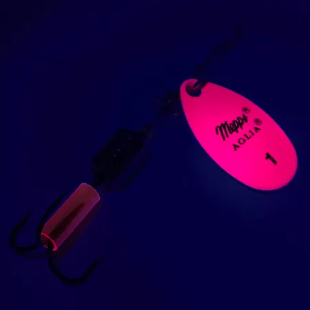 Mepps Aglia 1 Hot Pink, neonowy różowy, 3,5 g błystka obrotowa #6331