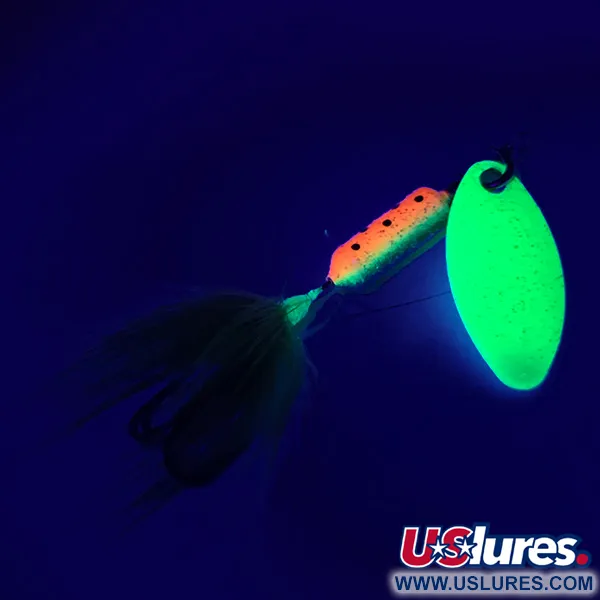Yakima Bait Worden’s Original Rooster Tail 2, neonowy żółty, 3 g błystka obrotowa #6336