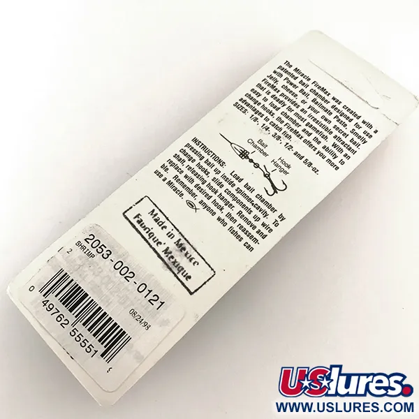  Luhr Jensen Fire Max Miracle 2, czerwony/różowy, 7 g błystka obrotowa #6366