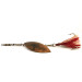 Other G.M. Skinner Willow leaf spoon, miedziany/czerwony, 25 g błystka obrotowa #6370