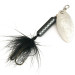 Yakima Bait Worden’s Original Rooster Tail, nikiel/czarny, 4,7 g błystka obrotowa #6374