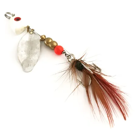 Mepps Lusox 1, nikiel/czerwony, 10 g błystka obrotowa #6403