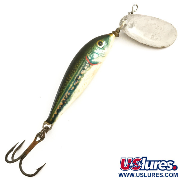  Blue Fox Vibrax Minnow Spin 2, srebrny/pstrąg, 7 g wobler #6410