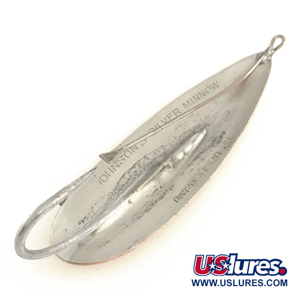  Błystka antyzaczepowa Johnson Silver Minnow, miedź/srebro, 28 g błystka wahadłowa #6432