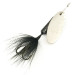 Yakima Bait Worden’s Original Rooster Tail, czarny/srebro, 3,6 g błystka obrotowa #6450