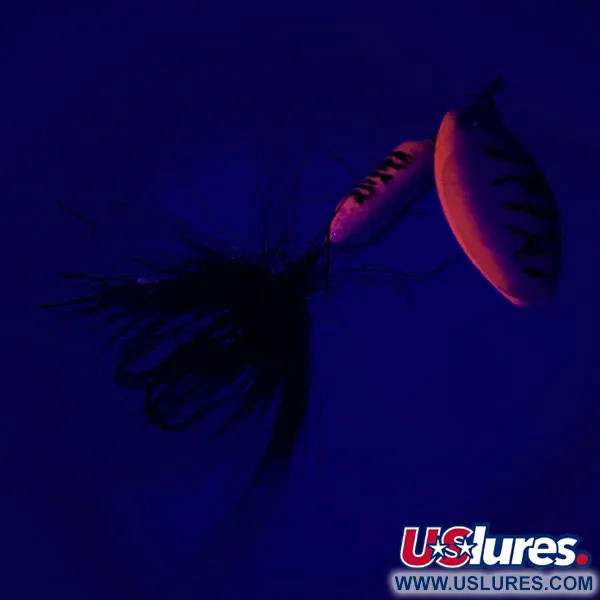 Yakima Bait Worden’s Original Rooster Tail UV (świeci w ultrafiolecie), Pstrąg tęczowy (Rainbow trout), 2,6 g błystka obrotowa #6451