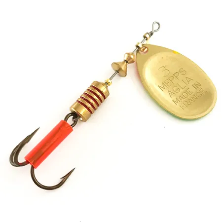 Mepps Aglia 3 Fluo UV (świeci w ultrafiolecie), Fluo Tygrys, 7 g błystka obrotowa #6456