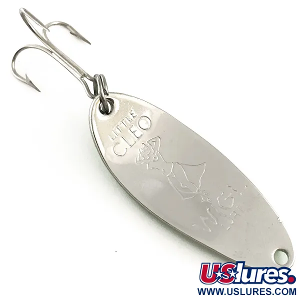 Seneca Little Cleo (Hula Girl, UV - świeci w ultrafiolecie), żółty/zielony/nikiel, 10 g błystka wahadłowa #6463