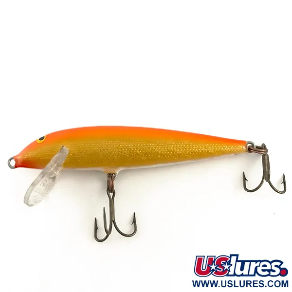 Rapala Countdown UV (świeci w ultrafiolecie), pomarańczowy/złoty, 12 g wobler #6471