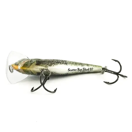 Rapala Scatter Rap Shad SCRS07, Bluegill, 7 g wobler #6475