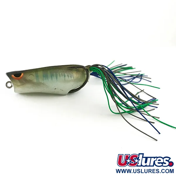 SPRO Dean Rojas Bronzeye Frog Popper, Mglisty Shad, 14 g #6485