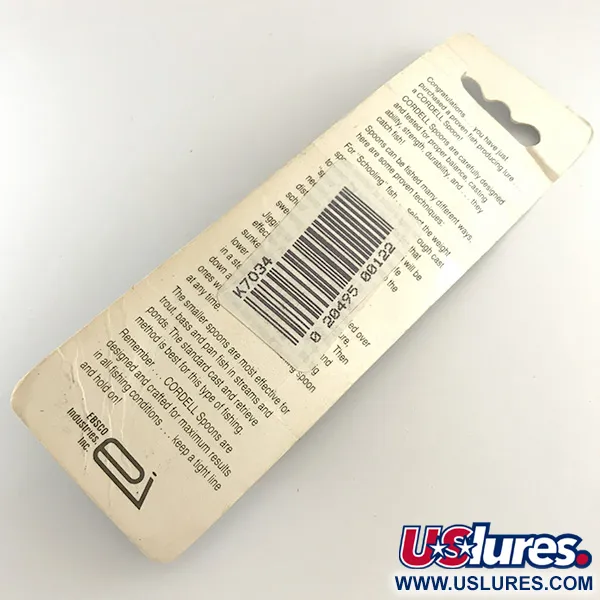  Cotton Cordell CC Spoon, pilker, srebro, 21 g błystka wahadłowa #6503