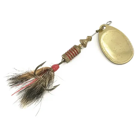 Mepps Aglia 3 dressed (z ogona wiewiórki), złoto, 7,3 g błystka obrotowa #6510