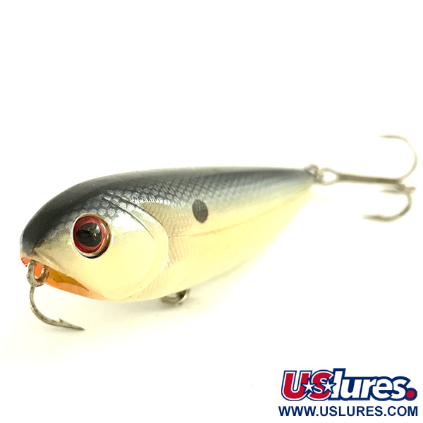  Bass Pro Shops XPS Slim Dog, Chromowany niebieski tył, 14 g wobler #6526