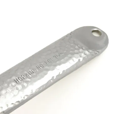Hopkins No=Eql hammerd, młotkowany nikiel, 60 g błystka wahadłowa #6551