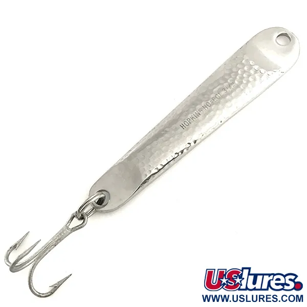  Hopkins No=Eql hammerd, młotkowany nikiel, 60 g błystka wahadłowa #6551