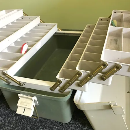 Other Starodawna skrzynka na wędkarskie przynęty Plano 8600 #6574