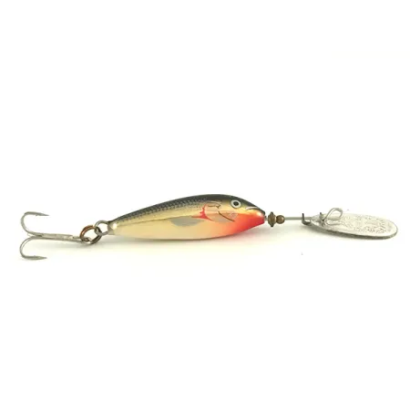 Blue Fox Vibrax Minnow Spin 1, srebro, 4 g błystka obrotowa #6577