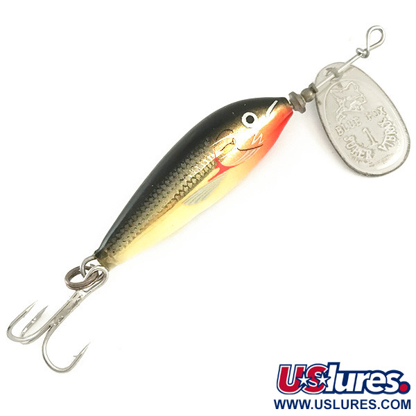  Blue Fox Vibrax Minnow Spin 1, srebro, 4 g wobler #6577