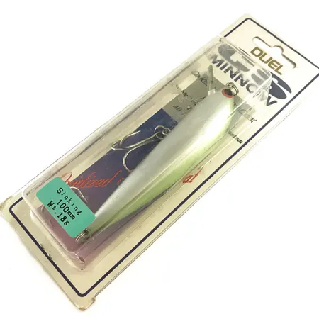 Yo-Zuri/Duel Yo-ZURI Duel CS Minnow, srebrny/zielony, 18 g wobler #6589