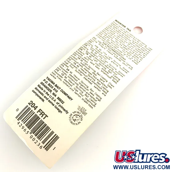 Yakima Bait Worden’s Original Rooster Tail, 1,24 g błystka obrotowa #6597