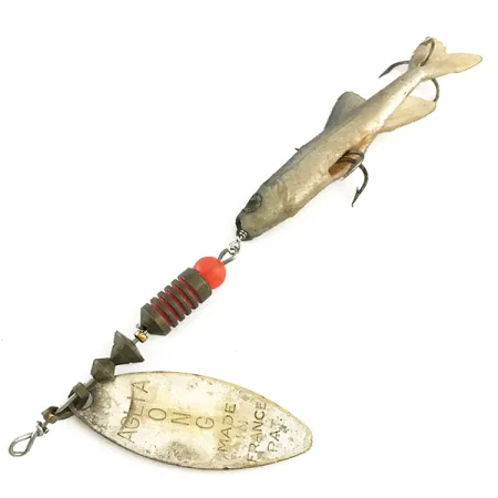 Mepps Aglia Long 2 Mino, srebro, 9 g błystka obrotowa #6602