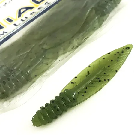 Maniac Custom Lures Maniac Cut'r Bug, guma, 9 szt., Zielona dynia #6668
