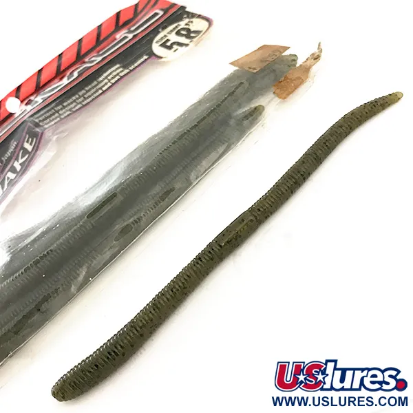 Jackall Flick Shake Worm, guma, 7 szt., Zielony Dyniowy Pieprz #6679